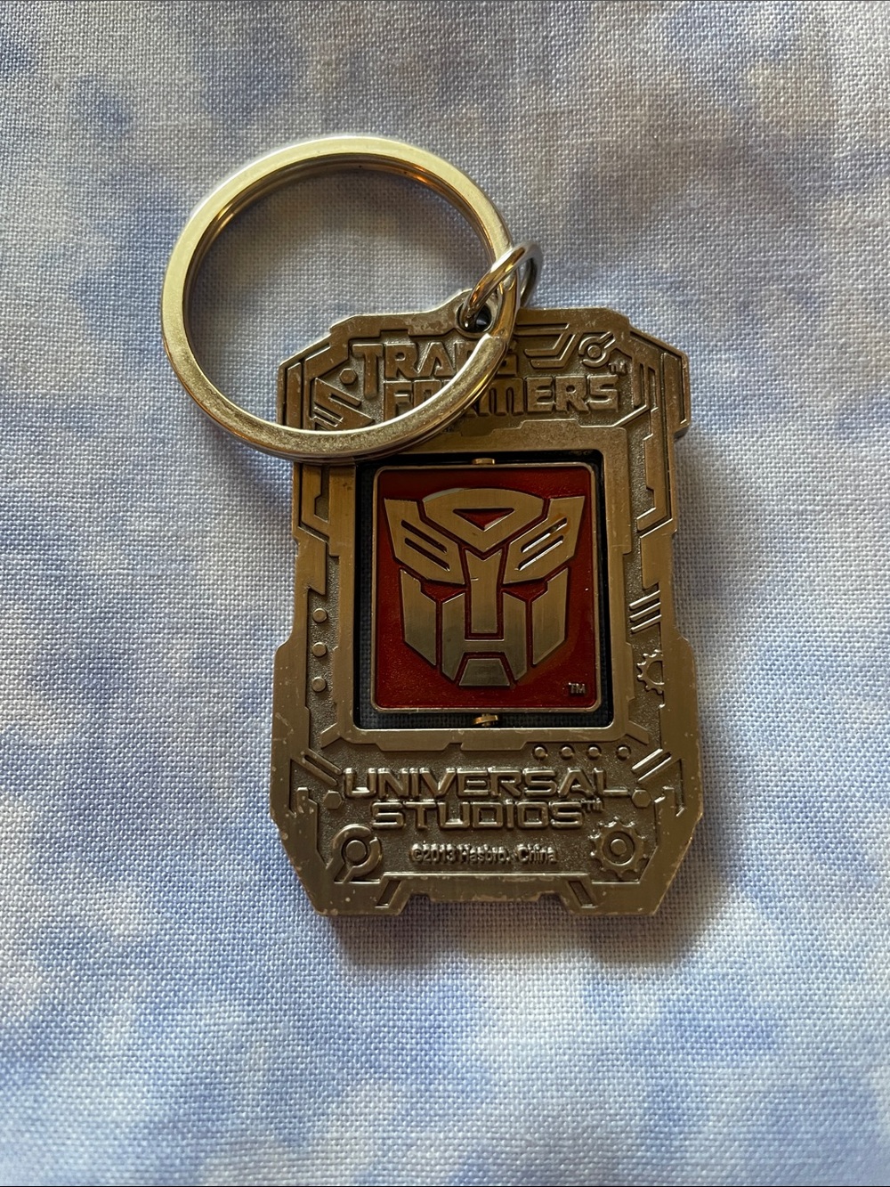 Transformers Autobot Keychain with custom name
